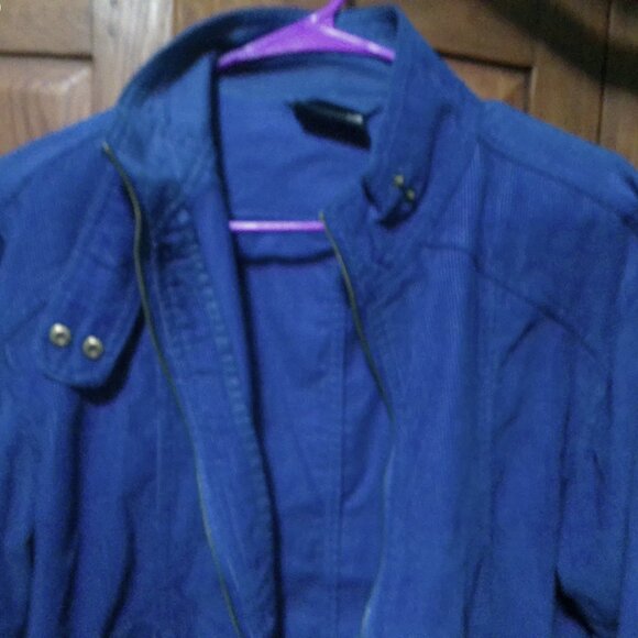 Steve and Barry's Blue Corduroy jacket - Picture 3 of 6